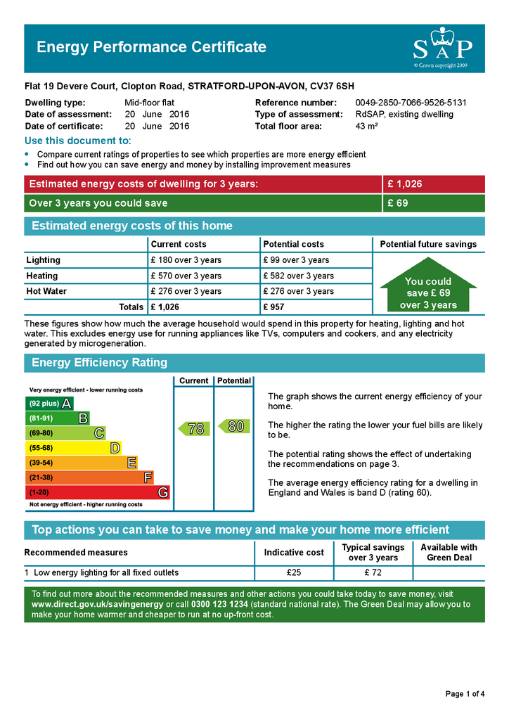 EPC Certificate