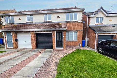 3 bedroom semi-detached house for sale, Silverdale Road, Cramlington, Northumberland, NE23 3LW