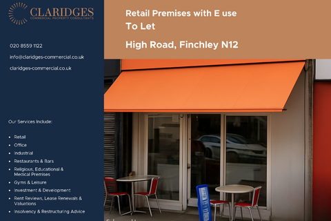 Retail property (high street) to rent, 940 High Rd London N12 9RT