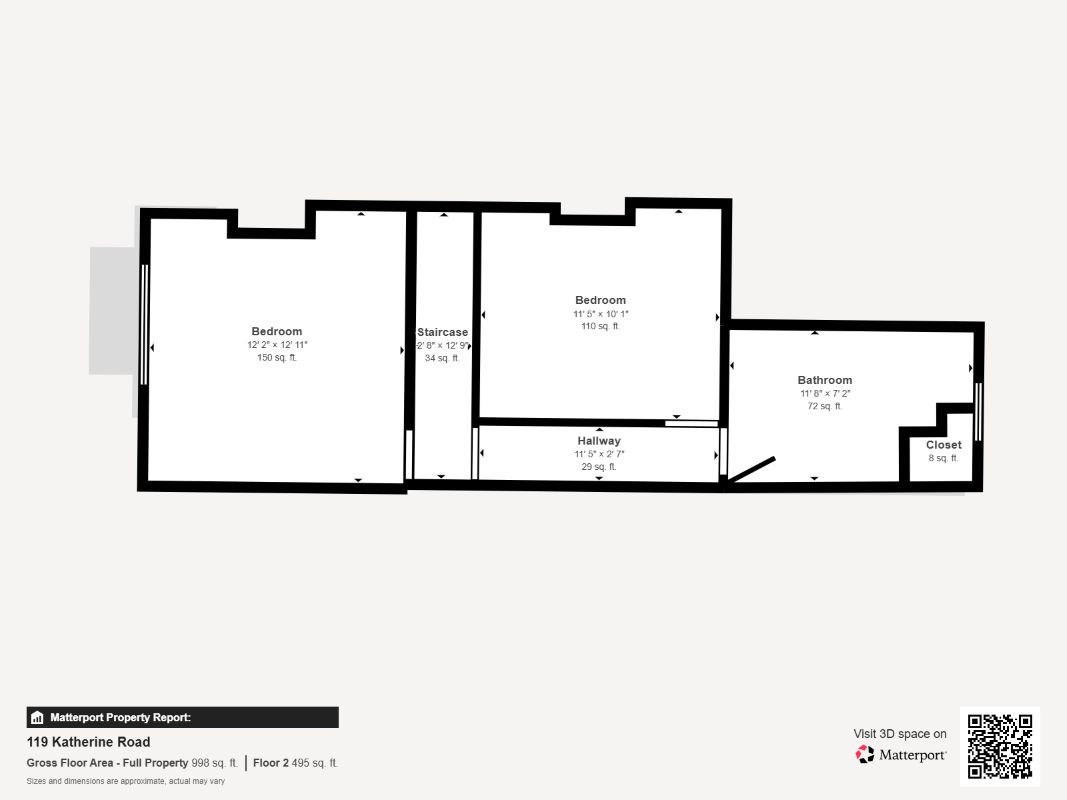 2 bedroom terraced house for sale - Floor Plan