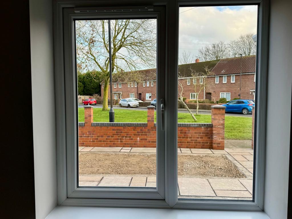 View from kitchen