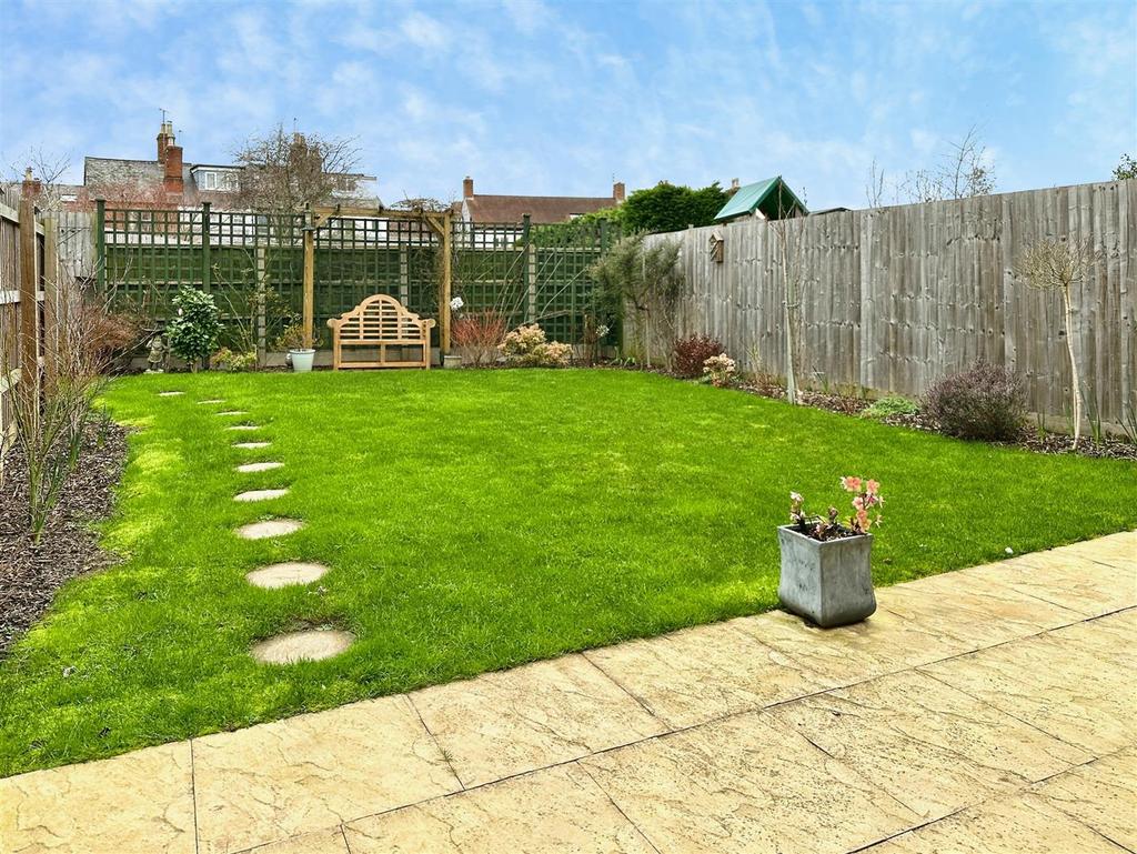 Rear garden
