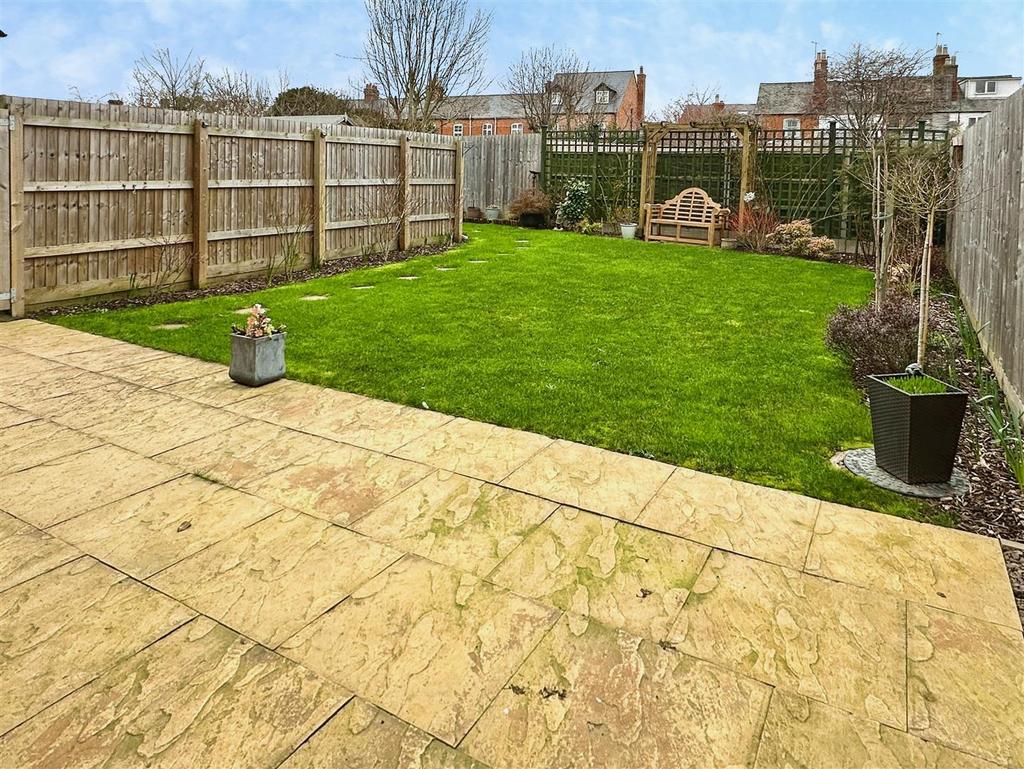 Rear garden