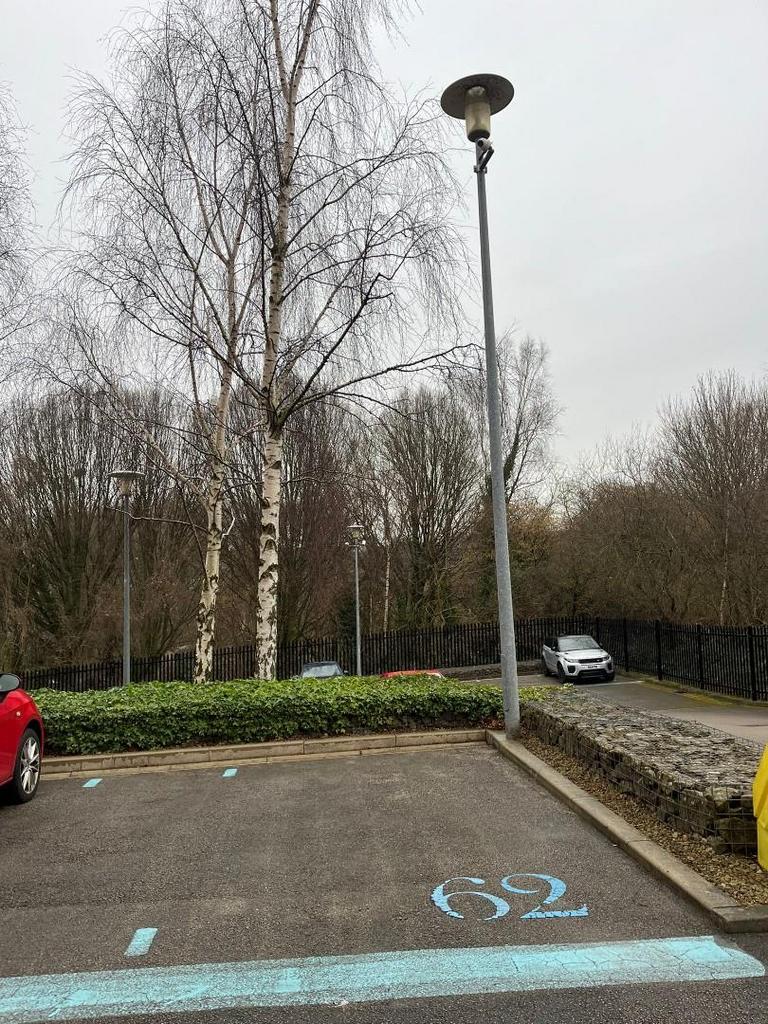 Allocated parking space