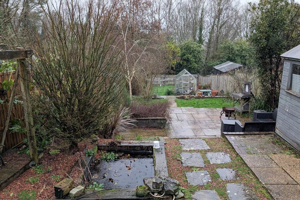 Rear garden