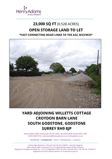 Land to rent, Croydon Barn Ln South Godstone RH9 8JP