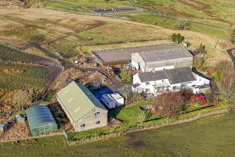 3 bedroom semi-detached house for sale, Lumb Slack Farm Estate, Burnley Road East, Lumb, Rossendale: Semi-Detached Farmhouse, Barns, Stables, Arena & ~16 Acres