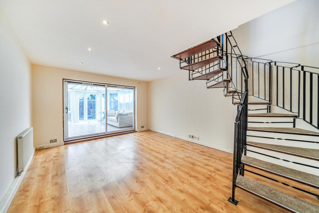 Open-plan living area