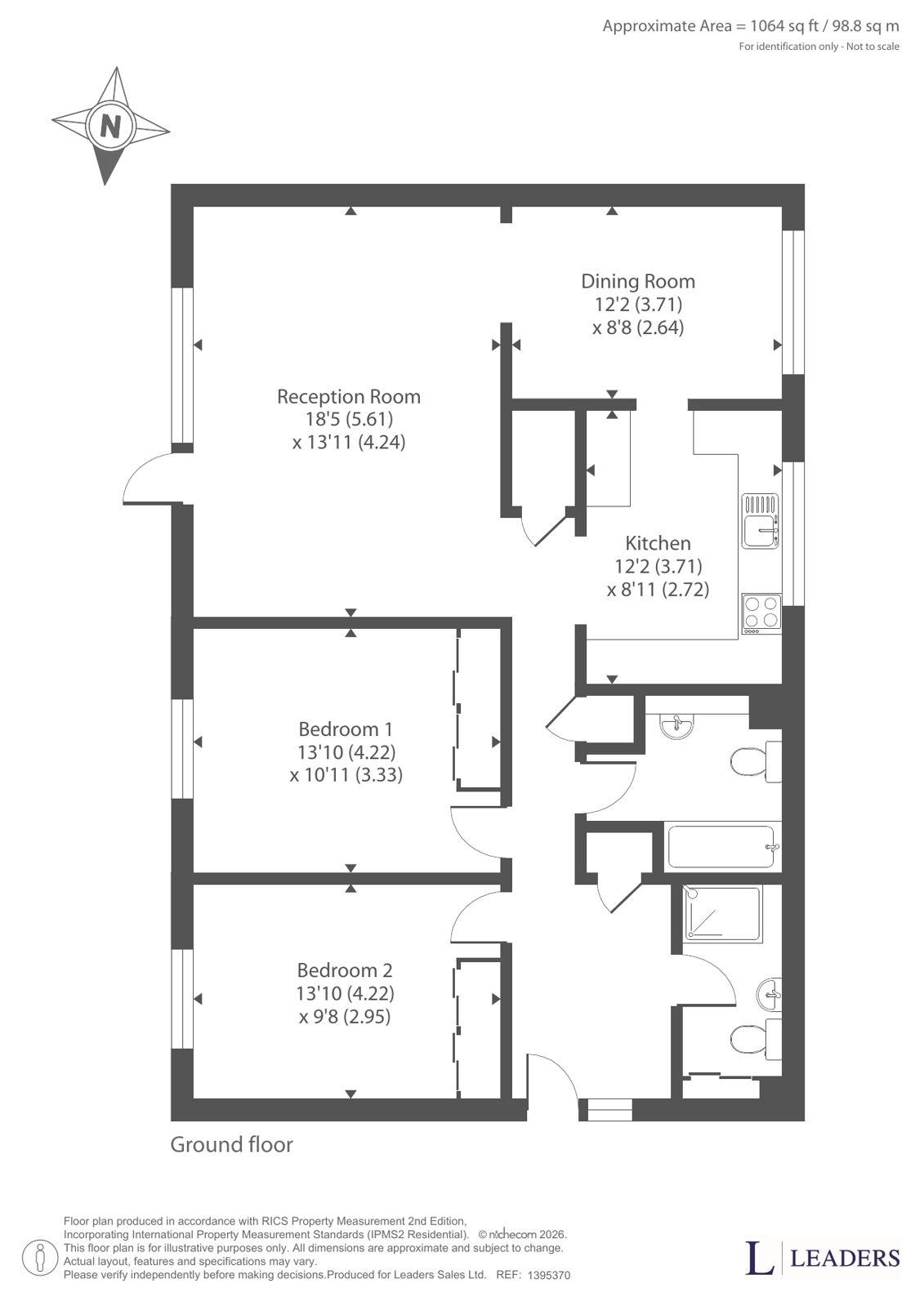 2 bedroom apartment for sale - Floor Plan