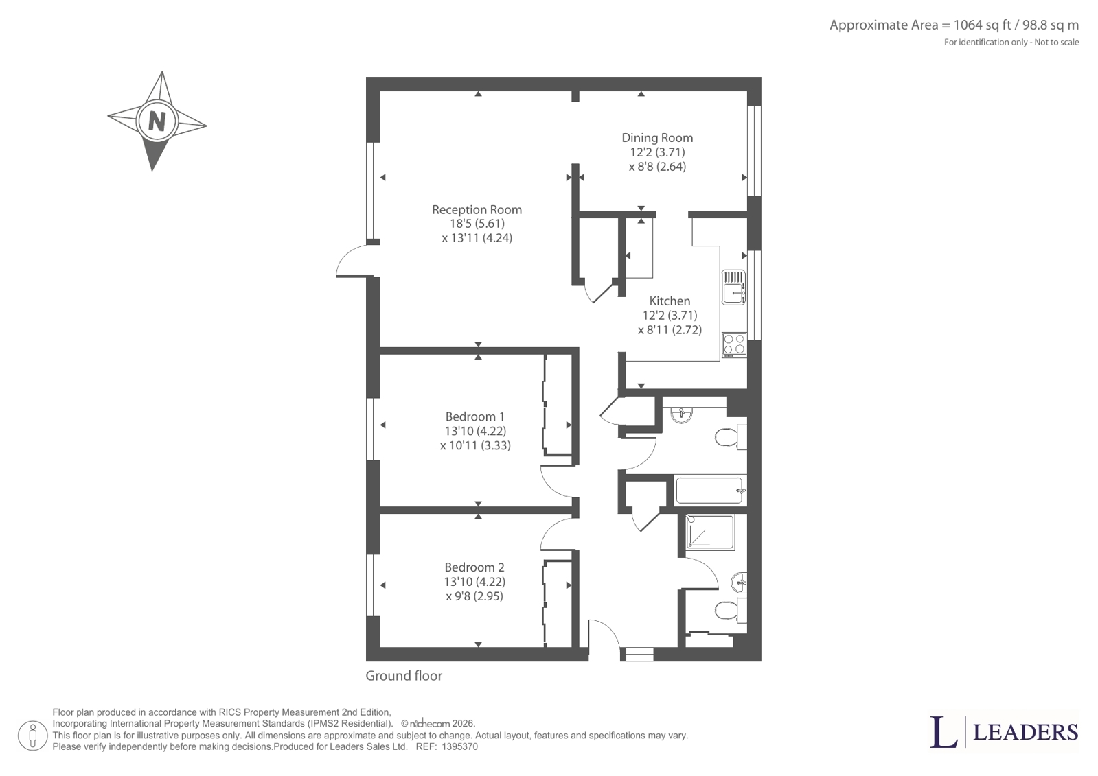 2 bedroom apartment for sale - Floor Plan