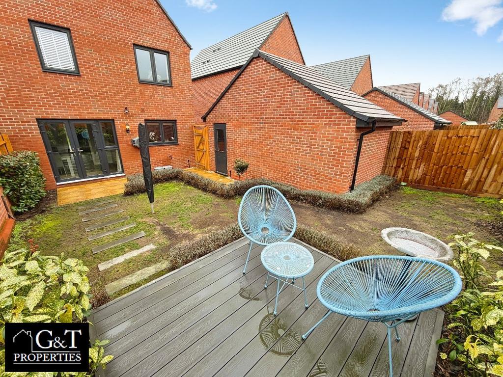 Rear garden