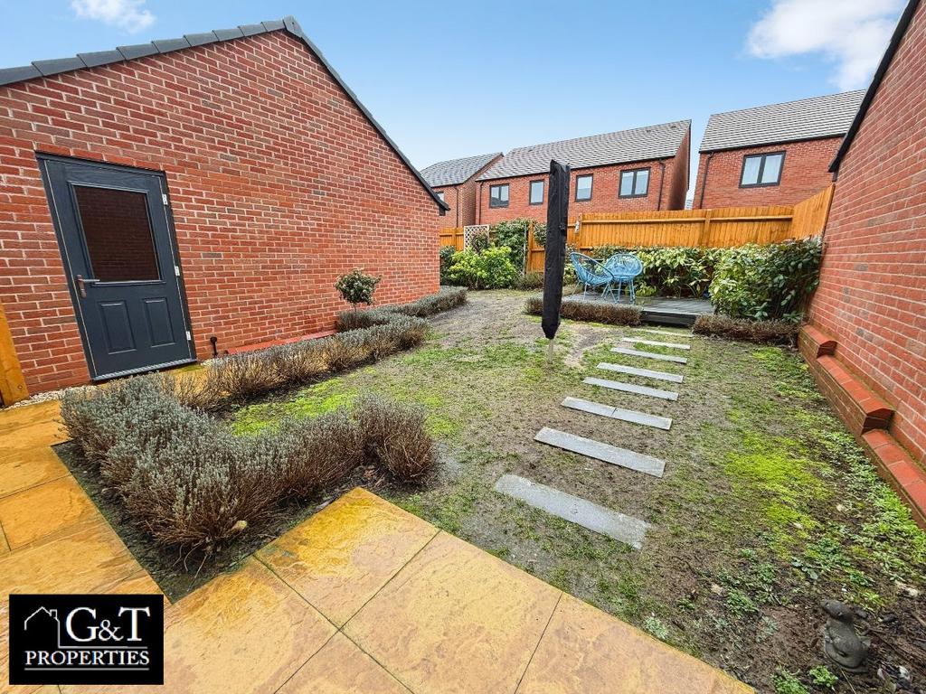 Rear garden