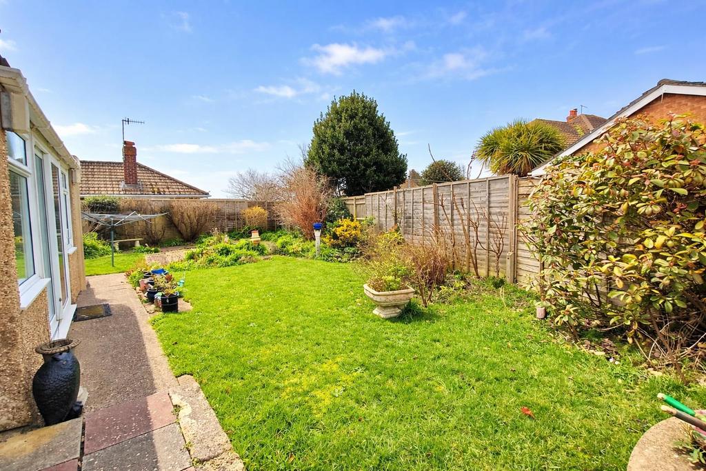 West Facing Rear Garden