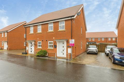 2 bedroom semi-detached house for sale, Wellington Road, Attleborough