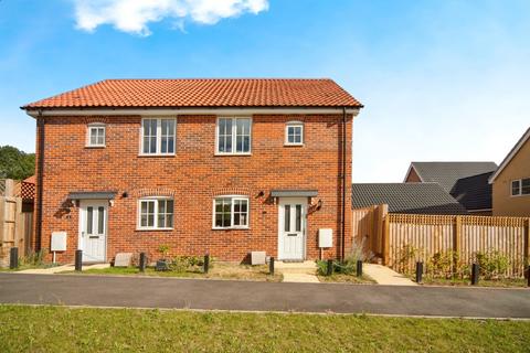 2 bedroom semi-detached house for sale, How Walk, Onehouse, Stowmarket