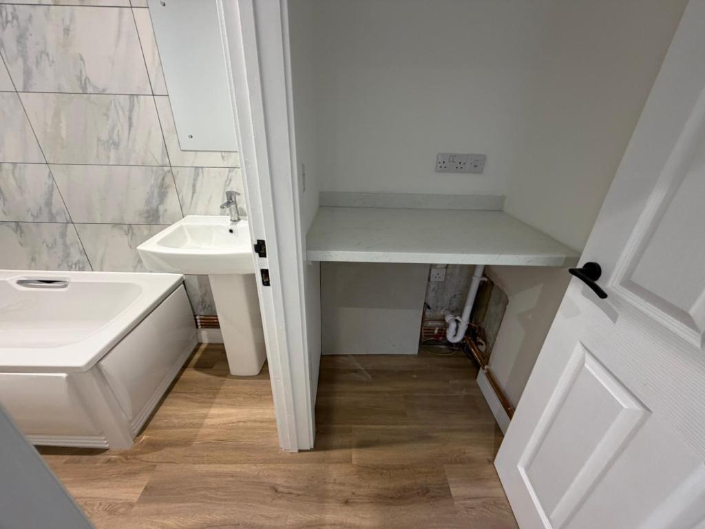 Utility Section to Bathroom