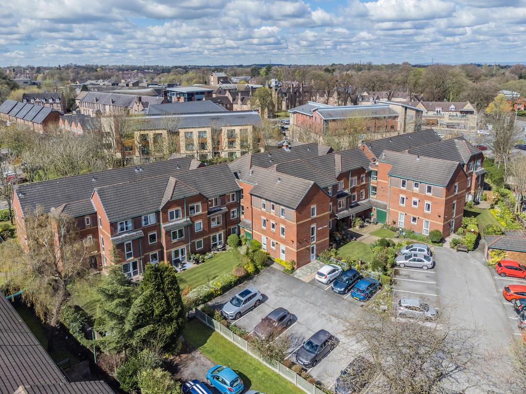Car park and aerial shot
