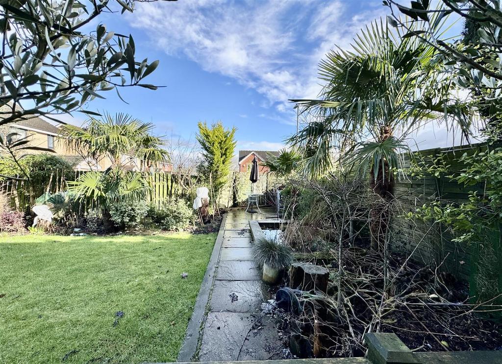 Rear garden
