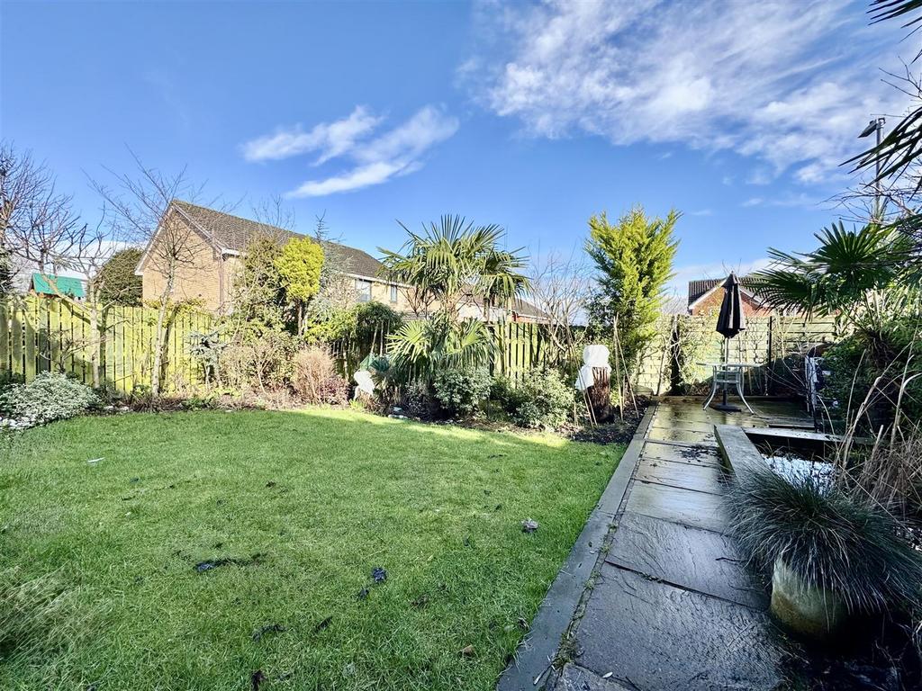 Rear garden