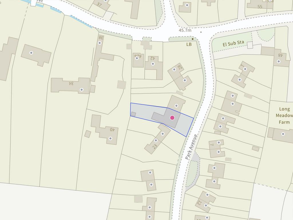 Position and Outline of Plot