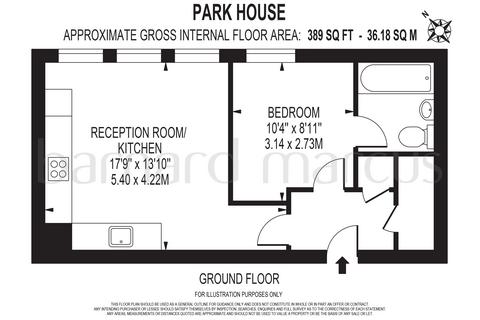 1 bedroom flat to rent, Burlington Road, NEW MALDEN