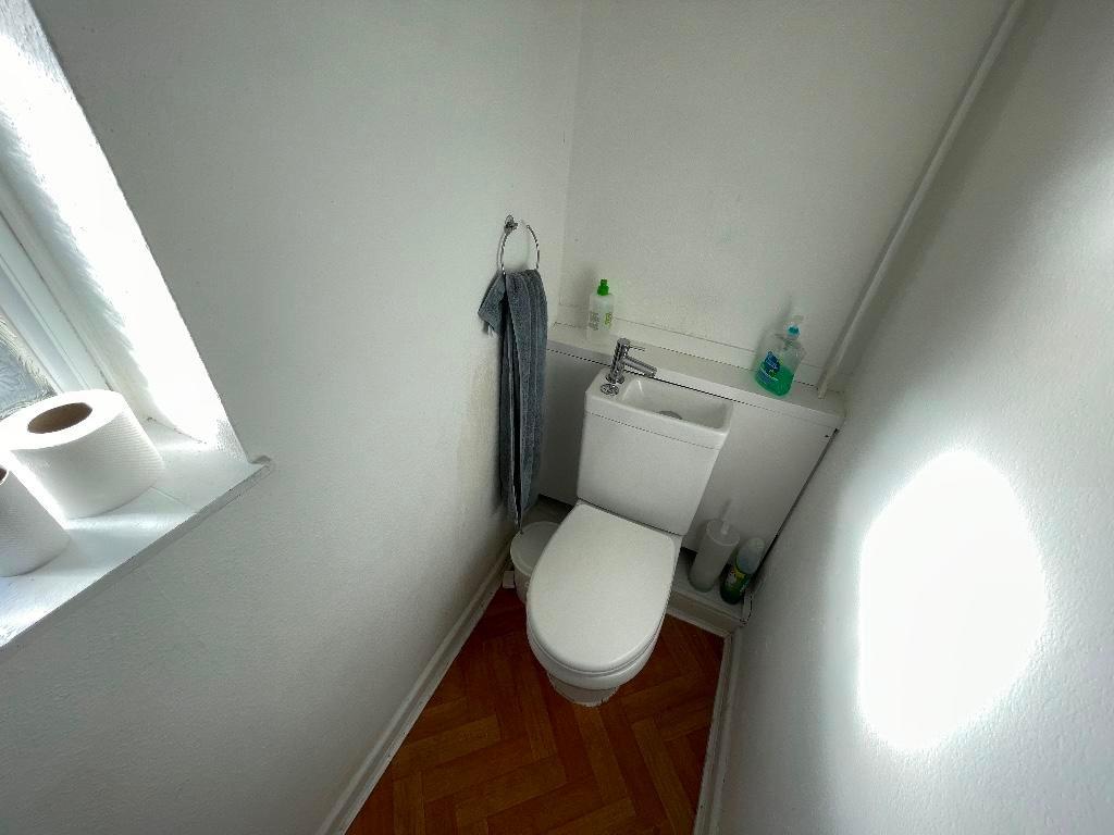 Compact and clean WC with a combined toilet and...
