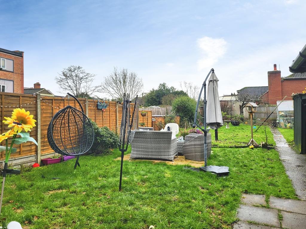 Rear garden