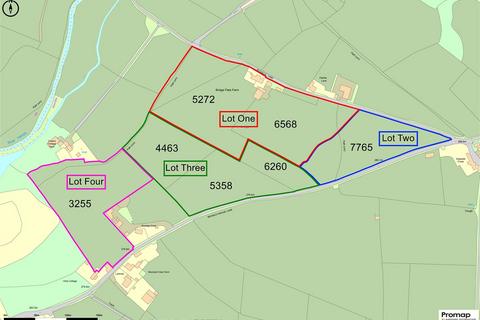 Land for sale, Bridge Flatts Farm, Winkhill, Leek