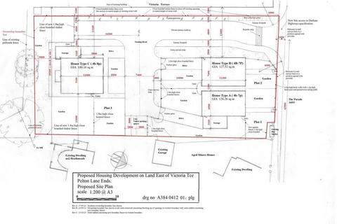 Land for sale, Victoria Terrace, Chester Le Street DH2