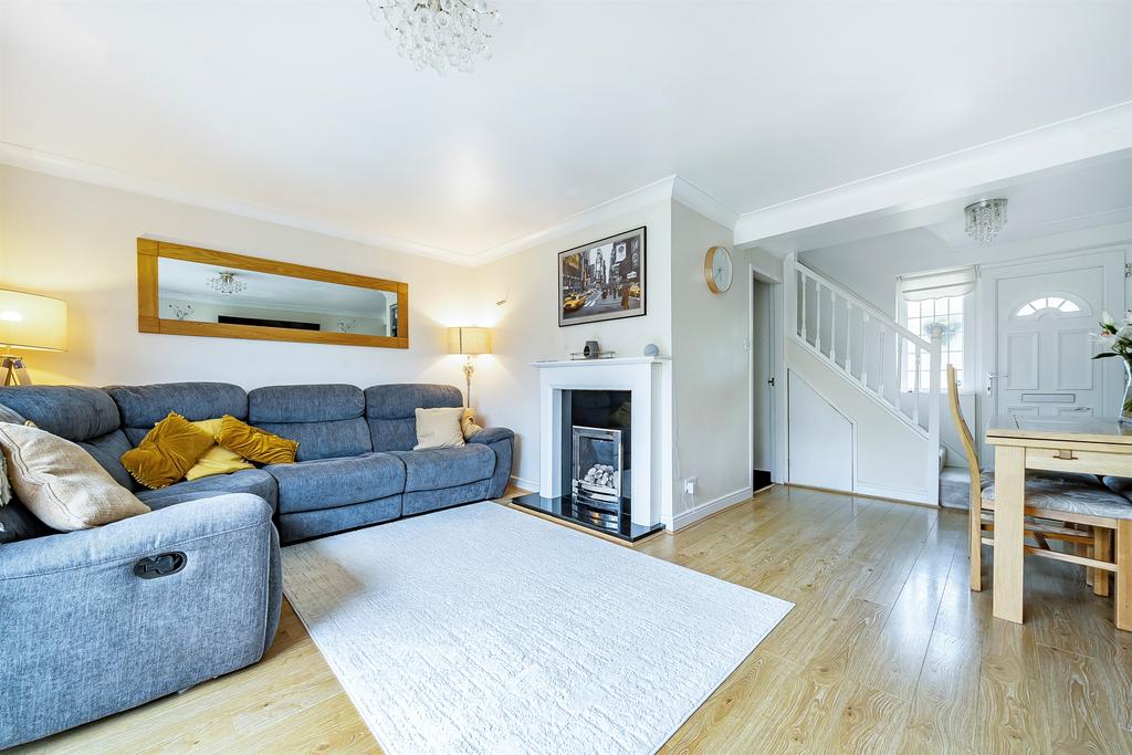 Open-plan living area, open plan living, fireplace