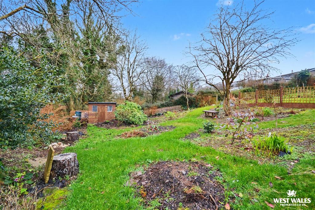 Rear garden