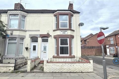 3 bedroom end of terrace house to rent, September Road, Liverpool, L6