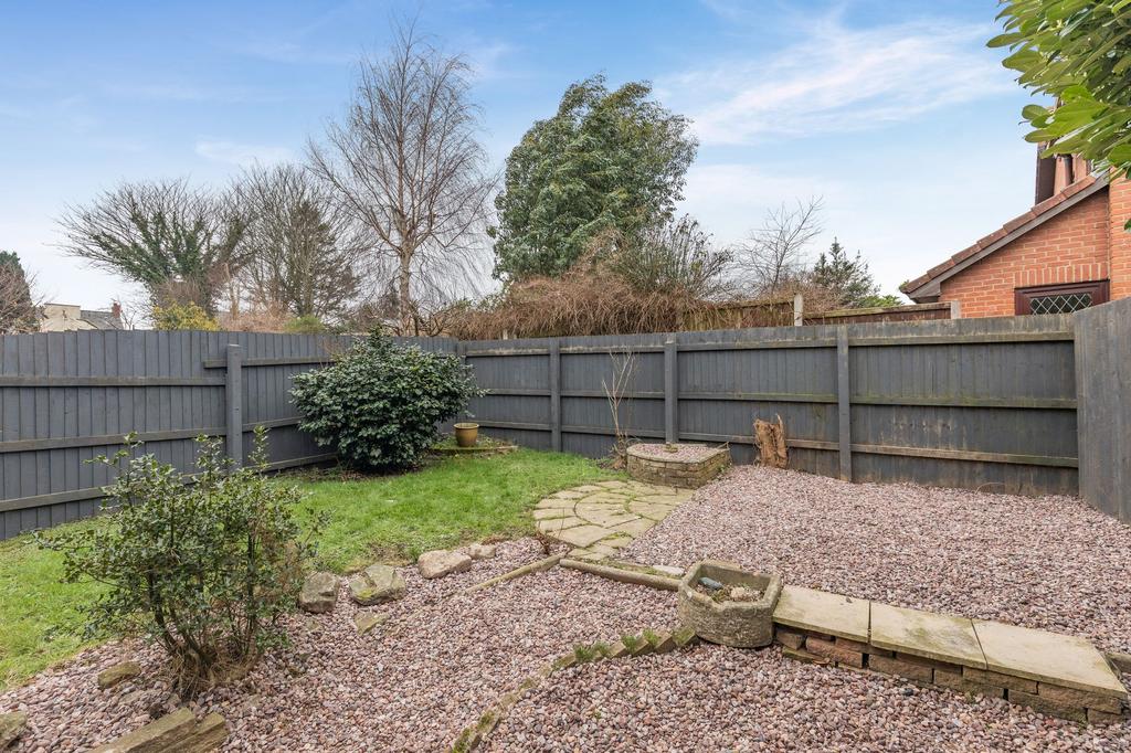 Rear garden