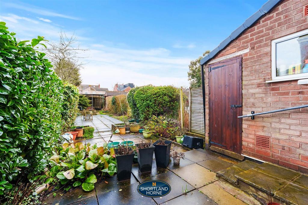 Rear garden
