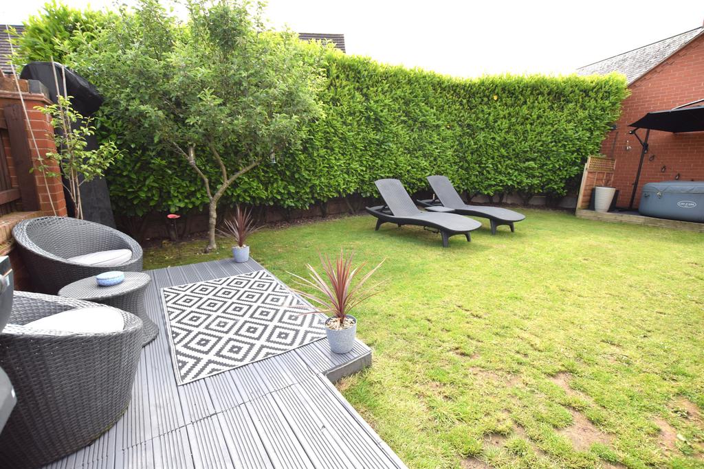 Rear garden