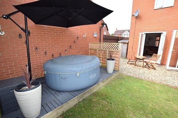 Rear garden