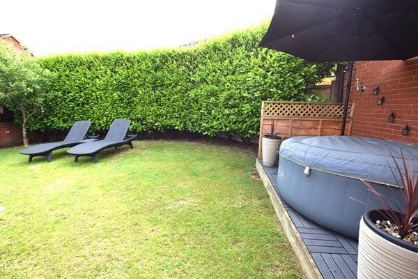 Rear garden