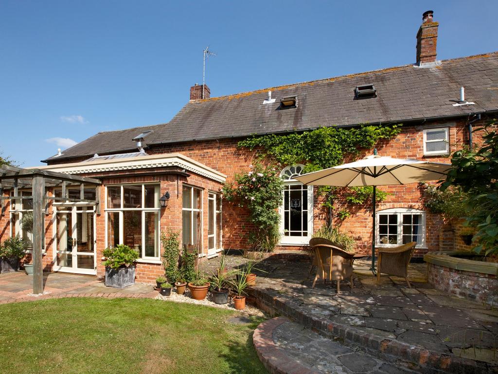 Rear of house