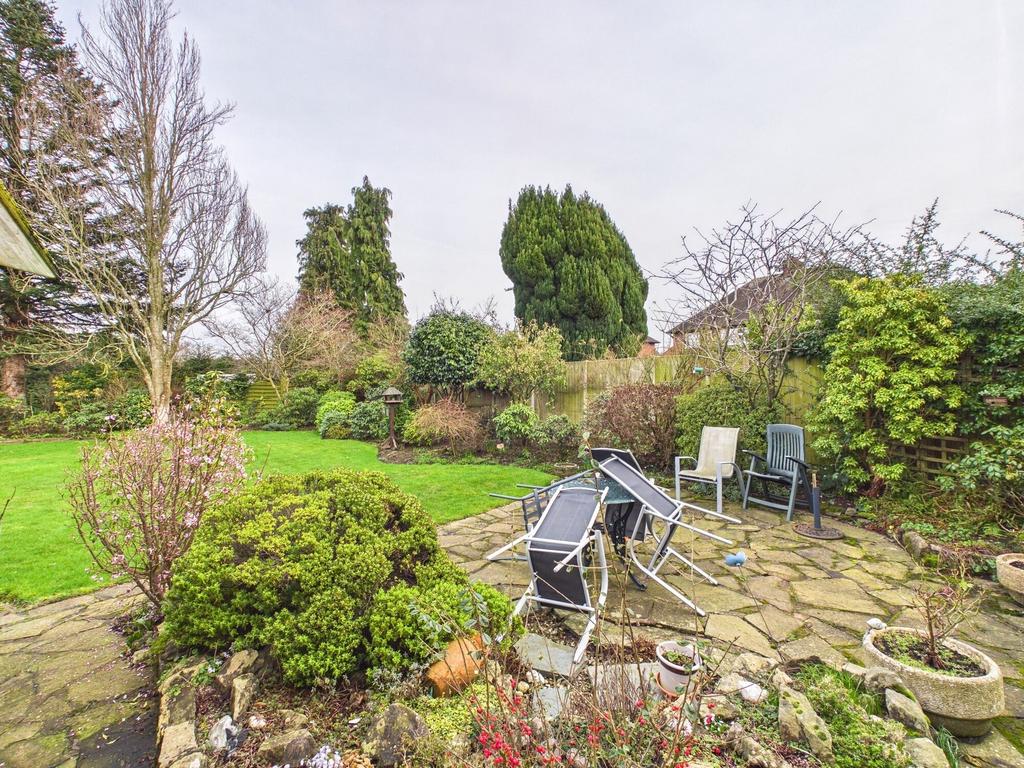 Rear garden