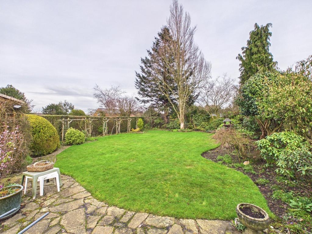 Rear garden