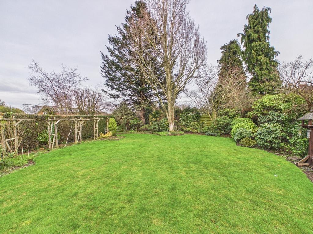 Rear garden