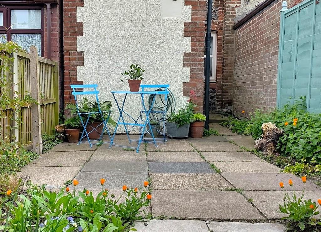 Rear patio