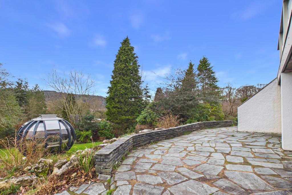 Rear patio