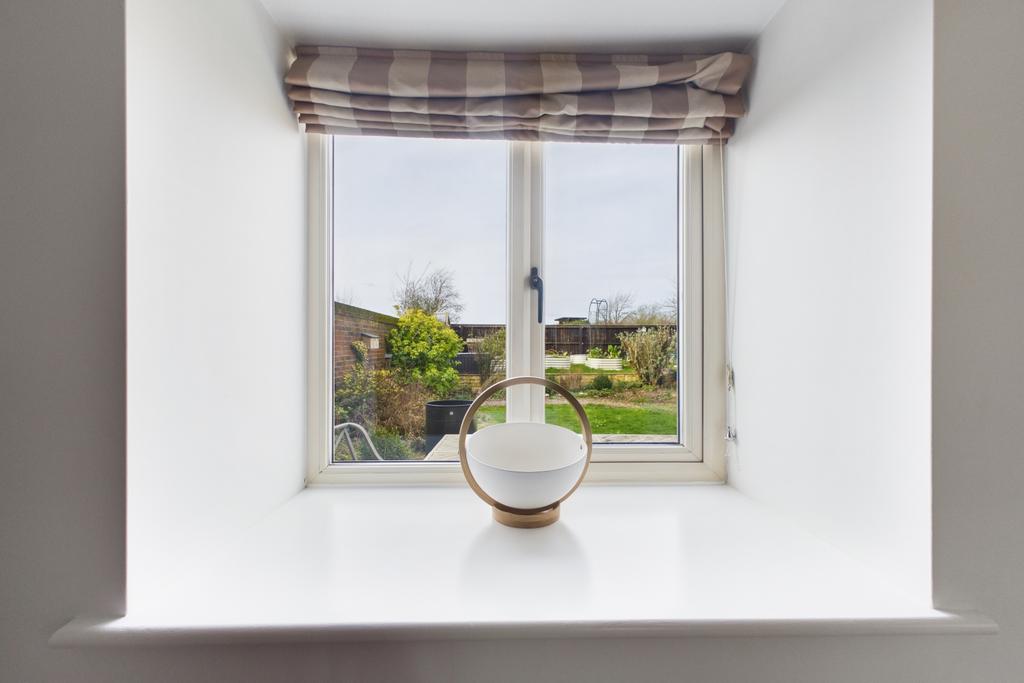 Views out to the garden from the lounge