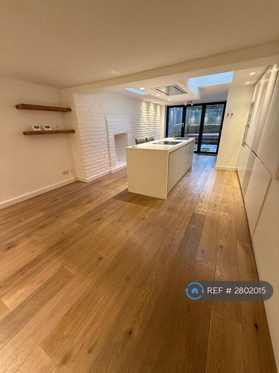 Living Room, Kitchen