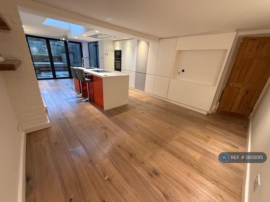 Living Room, Kitchen
