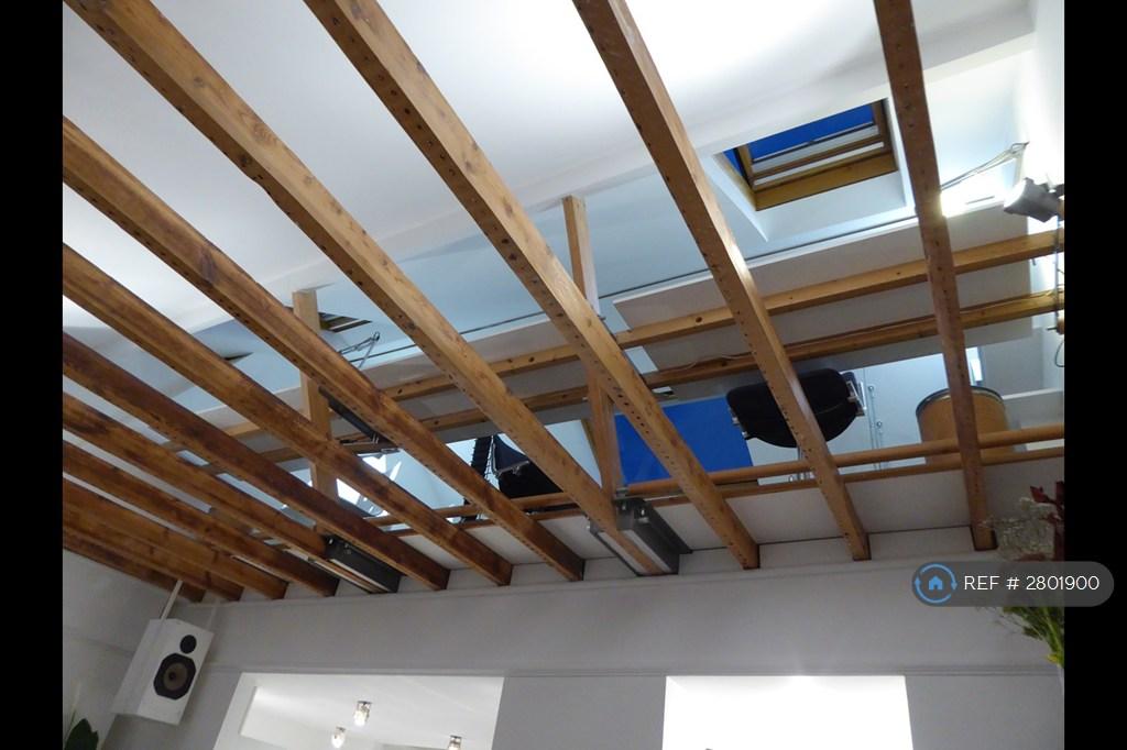 Mezzanine Study From Living Room