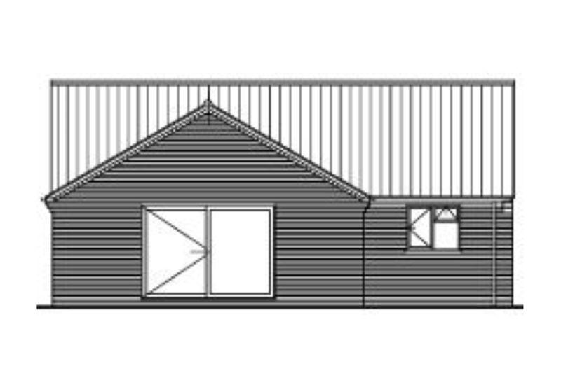 Rear Elevation West