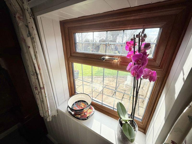 Window By Stairs