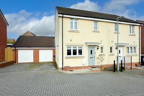 3 bedroom semi-detached house for sale, Manston Close, Bowerhill, Melksham, Wiltshire, SN12 6ND